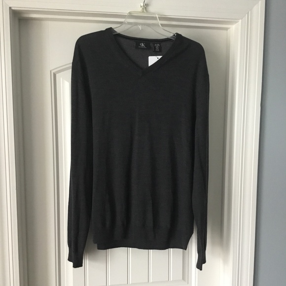 CK SWEATER 100% merino wool. XL. - Picture 1 of 1